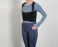 Breathable waist fixing, belt protector, elastic shoulder straps, lumbar support, rib fixing, waist steel plate support