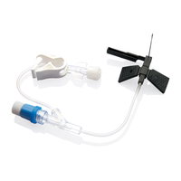 Disposable safety huber needle