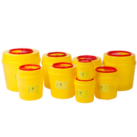 Medicall Waste Collection Disposable Cardboard Safety Box Yellow