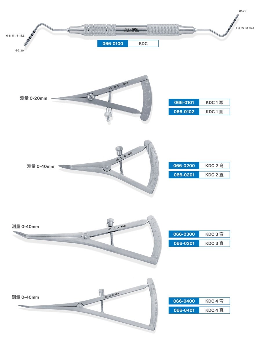Castroviejo Calipers