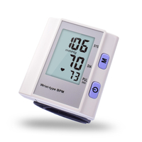Wrist sphygmomanometer electronic blood pressure measuring instrument wrist type home machine manometer wholesale