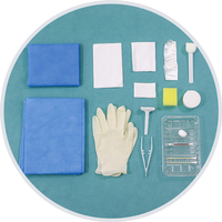 Disposable surgical kits for skin perparetion 