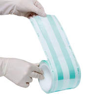 Heat-sealing Gusseted sterilization packaging rolls