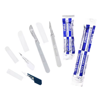 Medical Disposable Surgical Blade Scalpel With Plastic Handle