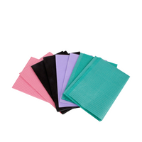 3-Ply Dental Patient Bib Napkin Disposable Waterproof Nail Tattoo Pad Dental Bib