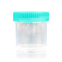 Polyethylene Graduated Transparent Disposable Plastic Specimen Formalin Cup