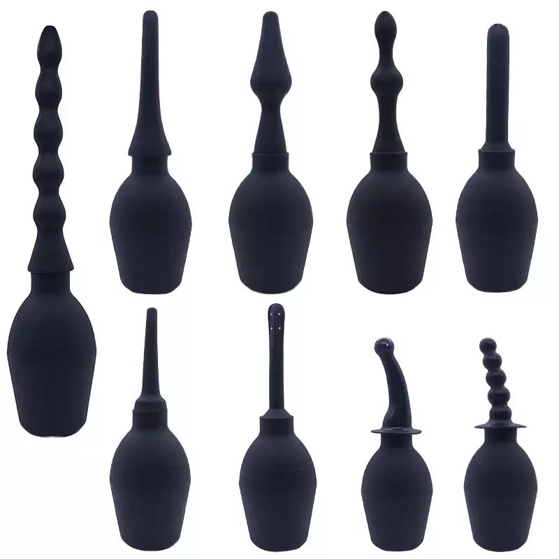 Enema Vaginal anal douche irrigator bulb syringe Spray water bulb washer1