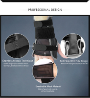Wrist Support Brace Black or Customized Color