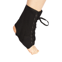 Breathable Laced Ankle Stabilizer Adjustable Brace Ankle Support Brace With Straps
