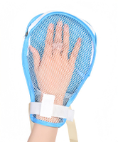 Breathable Mesh Surface Fabric Medical Support Treatments Prevent Padded Mitts Constraints Gloves Restraint Gloves