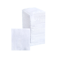 Organic Cotton Makeup Pads Natural Unbleached Makeup Square without Knurling