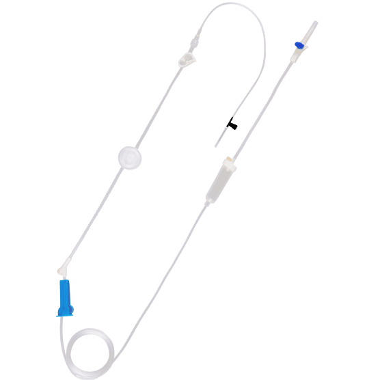 Infusion Sets with Precision Filters for Single Use