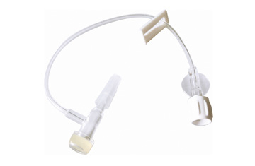 Minimum Volume Extension Tube with T-connector