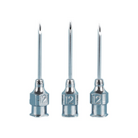 Stainless Steel Veterinary Vaccine Needle Vet needle Injection Injector Reusable
