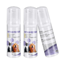 Pet Waterless Shampoo No Rinse Foam Natural Dry Shampoo for Dogs Cats Foaming Pet Dry Shampoo Pet Dry Clean Foam