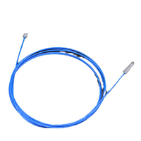 Special cleaning brush for tracheostomy cannula, full laryngeal and semi-laryngeal tracheal cannula, tracheal brush, endotracheal intubation brush