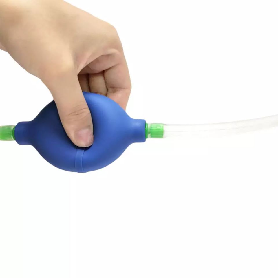 Blue Enema irrigator Premium Enema Bulb Safe and Comfortable Medical and Anal Douche2