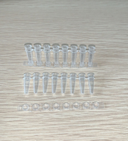 Consumables Medical 0.1ml 0.2ml Pcr 8-strips Tube for RNase Dnase Test
