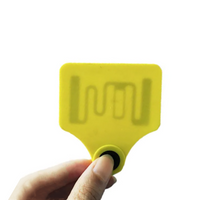 Fan-shaped Ultra-high Frequency Electronic Ear Tags Livestock Rfid Uhf Ear Tag Animal Ear Tag