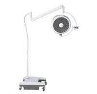 LED500 Electric Mobile Surgical Shadowless Lamp Operating Light with Durable Plastic and Metal Materials