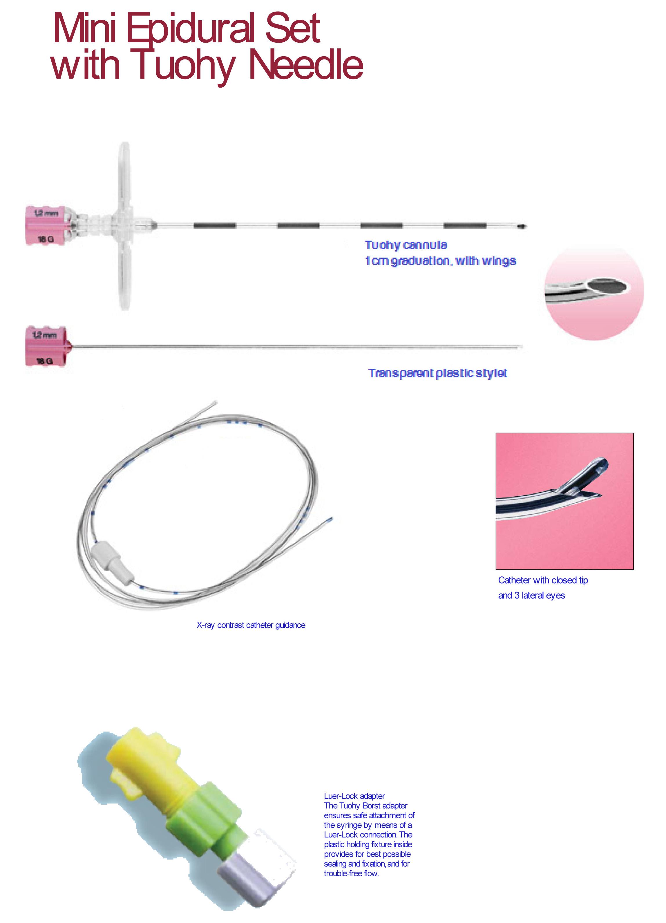 mini epidural set