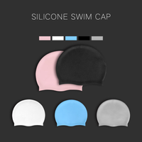 Silicone Bonnet de natation Swimming Cap High Elastic