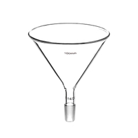 Glass Filter Funnel 100mm Top O.D and 14/20 Inner Joint 