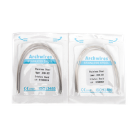 Dental Orthodontic Ovoid Round Rectangle Preformed Stainless Steel Arch Wire