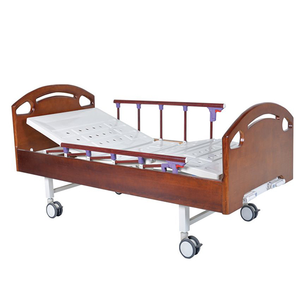 China Double rocking hospital bed with ABS headboard manufacturers ...
