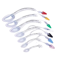 Disposable PVC double lumen laryngeal mask airway