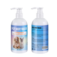  Natural Pet Shampoo Tear Free Mild and Non-stimulating Pet fragrance Shampoo and Body Wash Shower Gel for dogs and cats