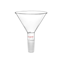 Glass Filter Funnel 100mm Top O.D and 24/40 Inner Joint 