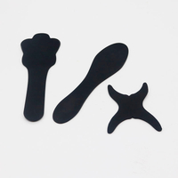 Dental Orthodontic Black Background Photo Image Contrast Board Oral Cheek Plate with Scale Mark Autoclavable Dentist Tools