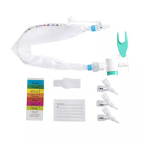 color coded endotracheal suction catheter closed circle n 14 suction catheter