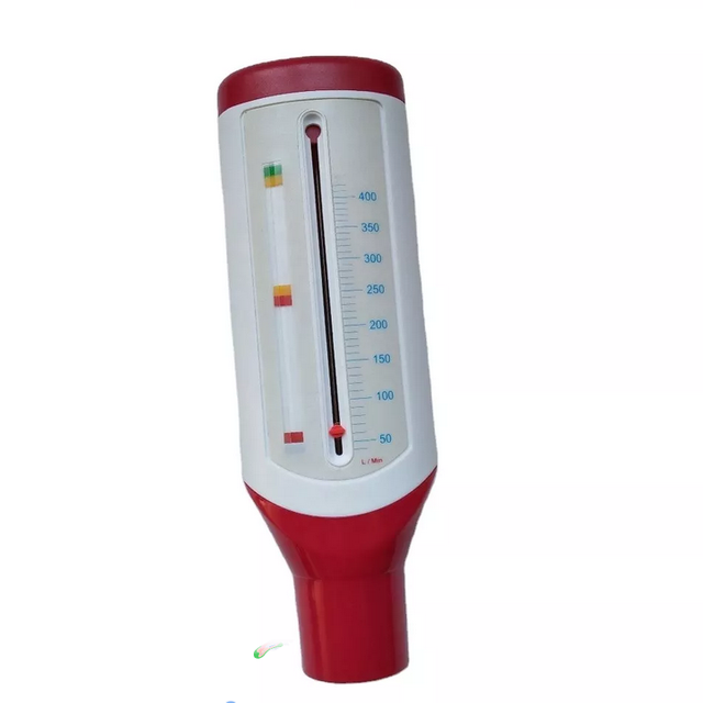 China Medical breathing peak flow meter spirometer with paper mouth for