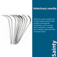 Half Curved Reverse Cutting Taper Cut Veterinary Sutures Needle